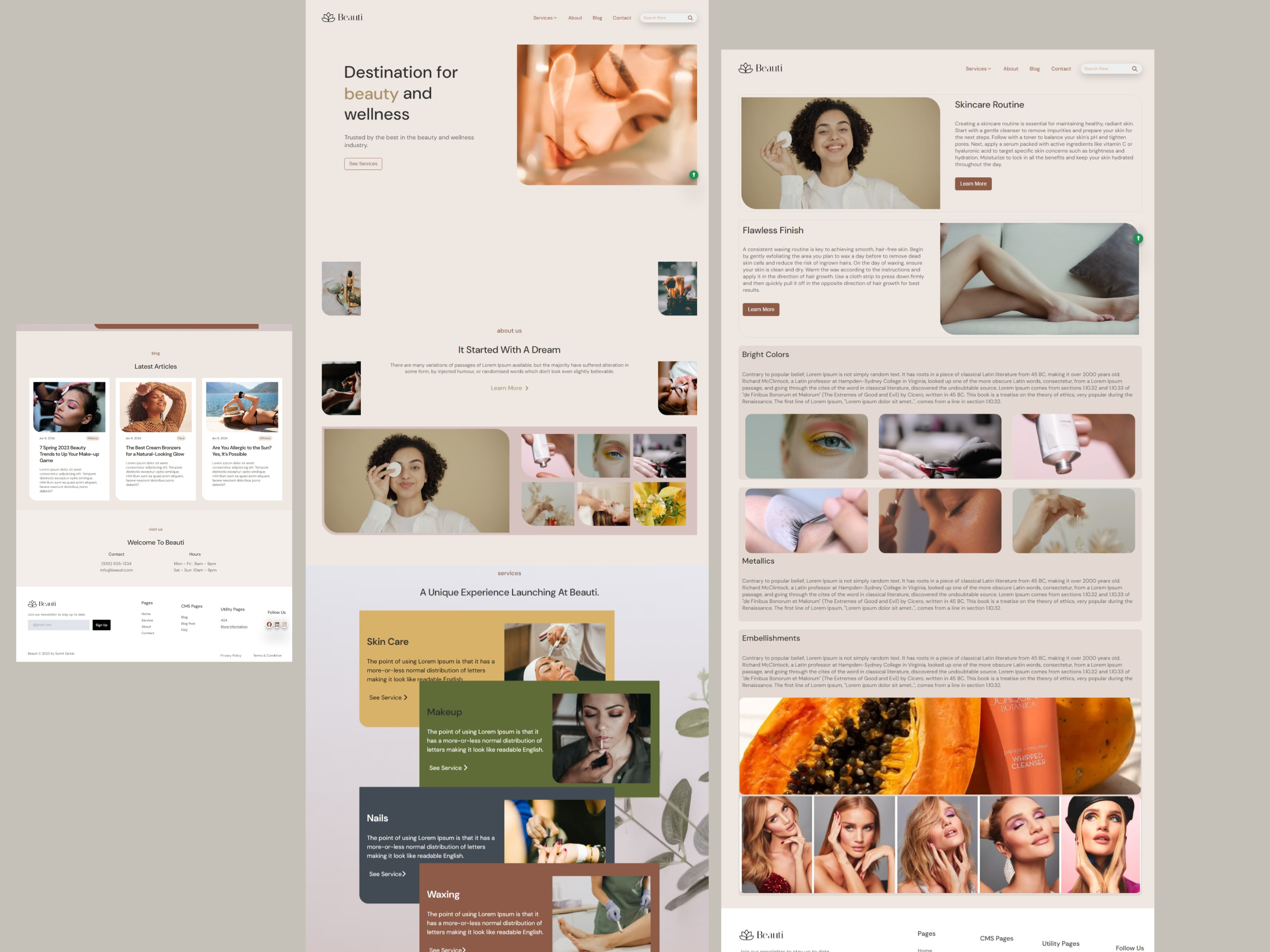 Destination for beauty and wellness